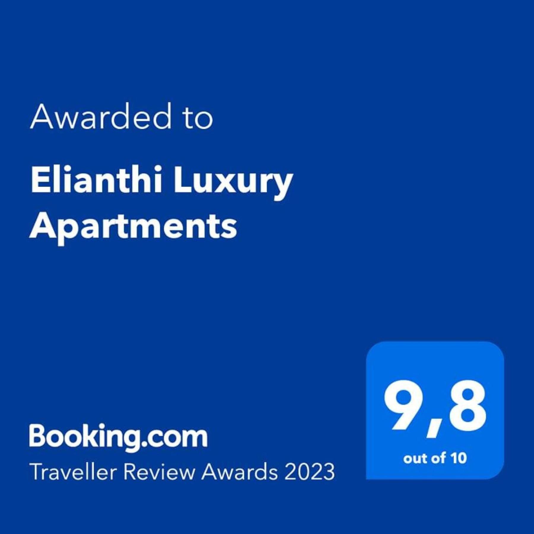 Elianthi Luxury Apartments Nikiana Exteriér fotografie
